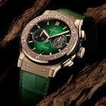 Hublot отмечает 25-летний юбилей бренда сигар OpusX лимитированной серией часов Classic Fusion Chronograph.