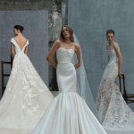 Свадебные наряды Elie Saab: прозрачные шлейфы и жемчужные цветы
