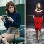 Формула «А+А+В»: героиня сериала «Разделение» и цветовые сочетания