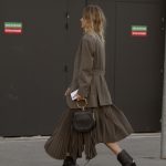 Модные тенденции Недели моды в Париже: сапоги и ветровки.