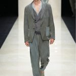 Коллекция мужских костюмов Giorgio Armani весна-лето 2025