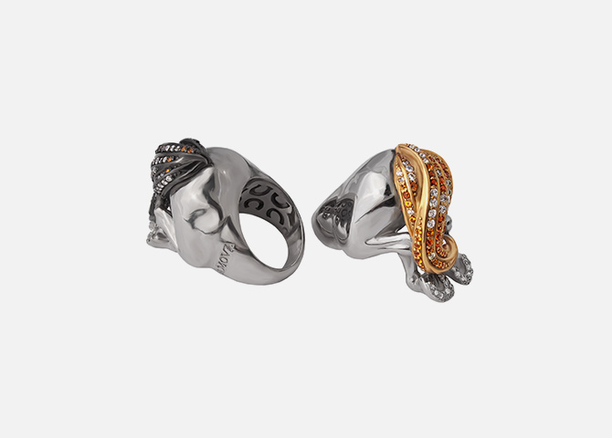 Украшения из коллекций Amova Jewelry обретают значение талисманов.