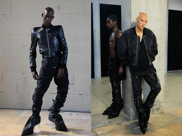 Rick Owens представил необычный показ
