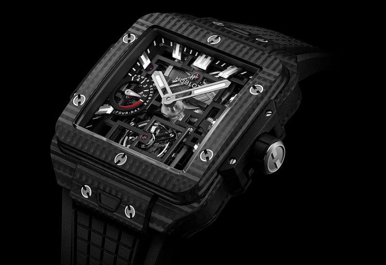 Hublot Square Bang Tourbillon с четырёхдневным запасом хода: новый взгляд на турбийон.