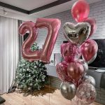 Композиции из воздушных шаров для незабываемого дня рождения