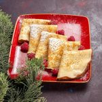 Блинчики с тыквой и нежным сливочным кремом