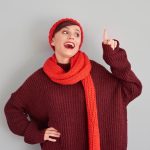 Косынка из шерсти: стильный способ сохранить прическу зимой